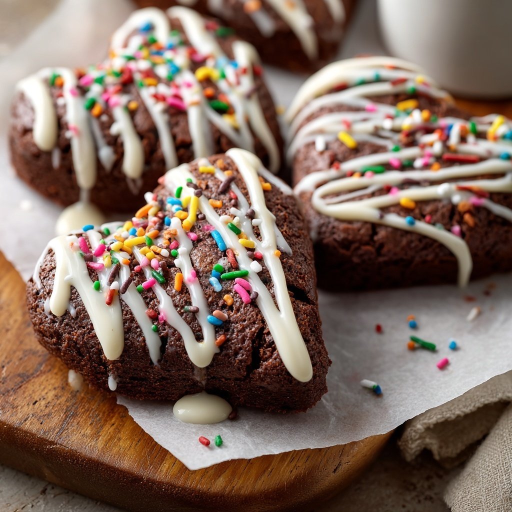 Valentines Treats Mini Brownie Hearts
