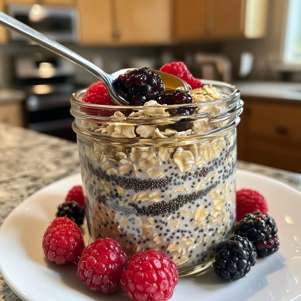 Overnight Oats with Simple Ingredients