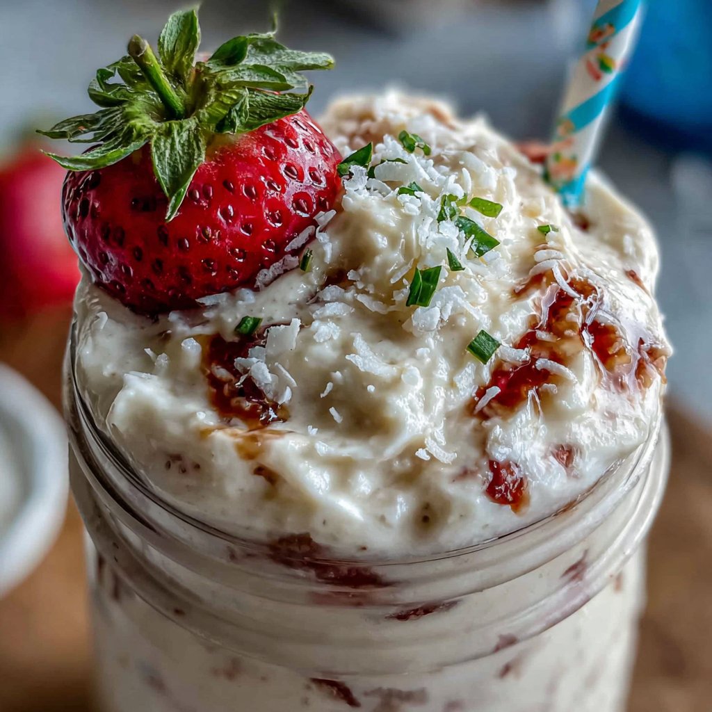 Strawberry Coconut Smoothie