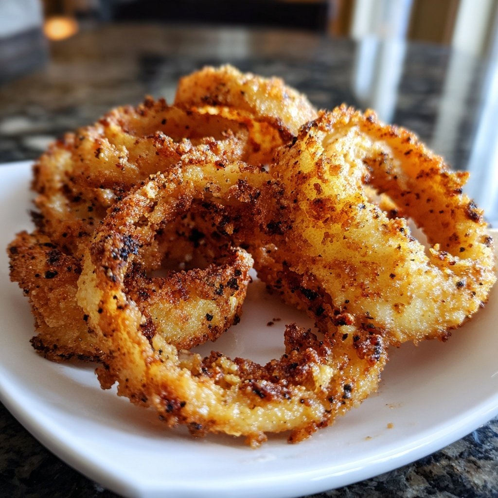 Super Bowl Crispy Onion Rings