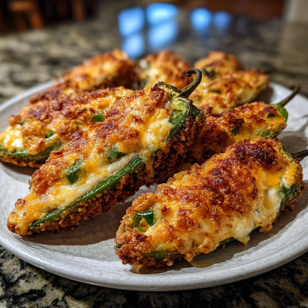 Jalapeno Poppers with Creamy Spinach Dip
