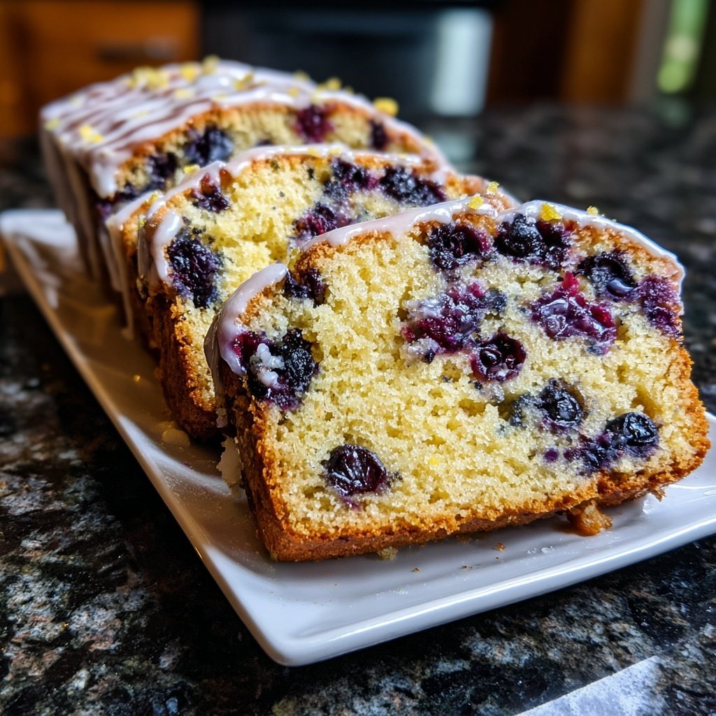 Blueberry Lemon Tea Bread