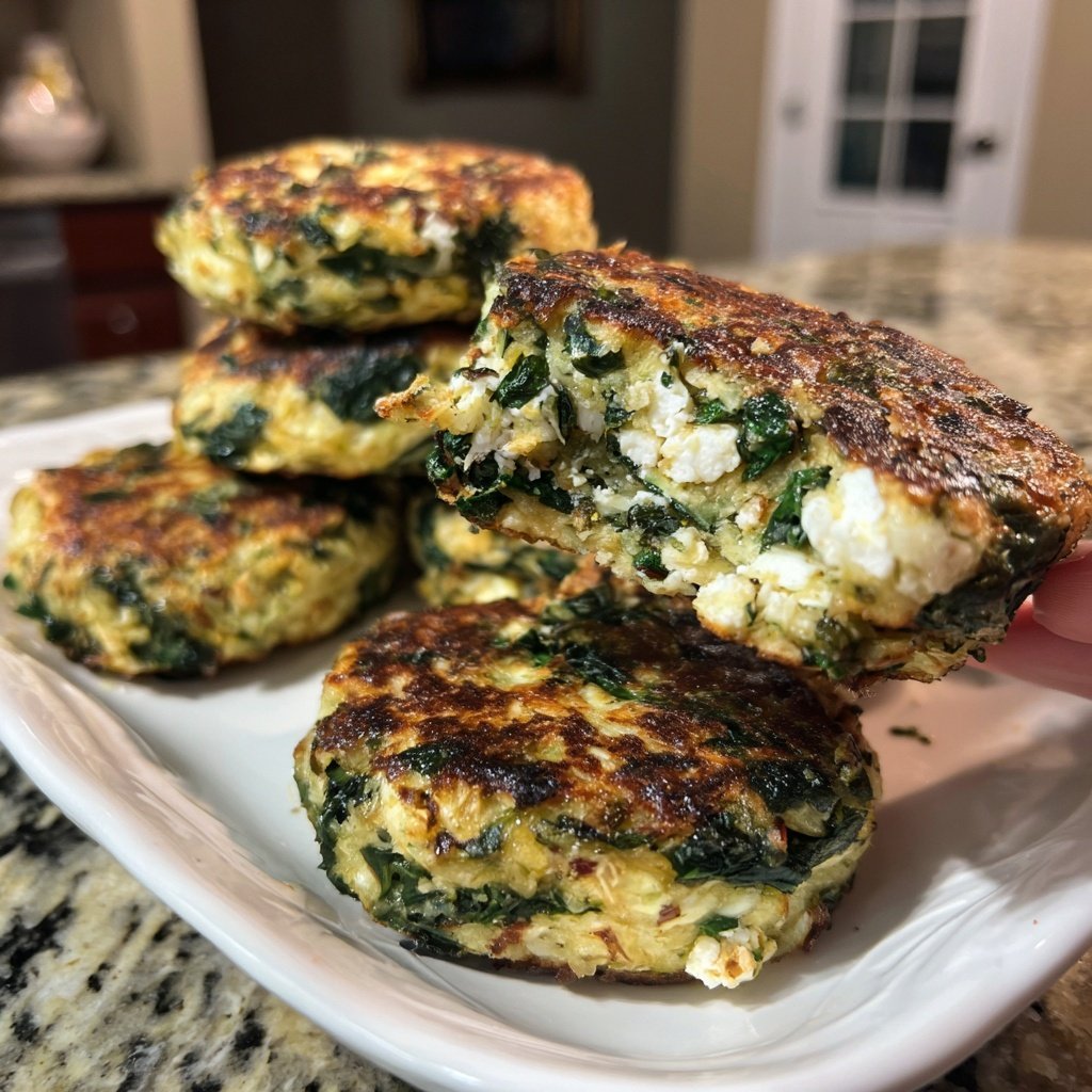Easy Slider Spinach Feta Veggie Sliders