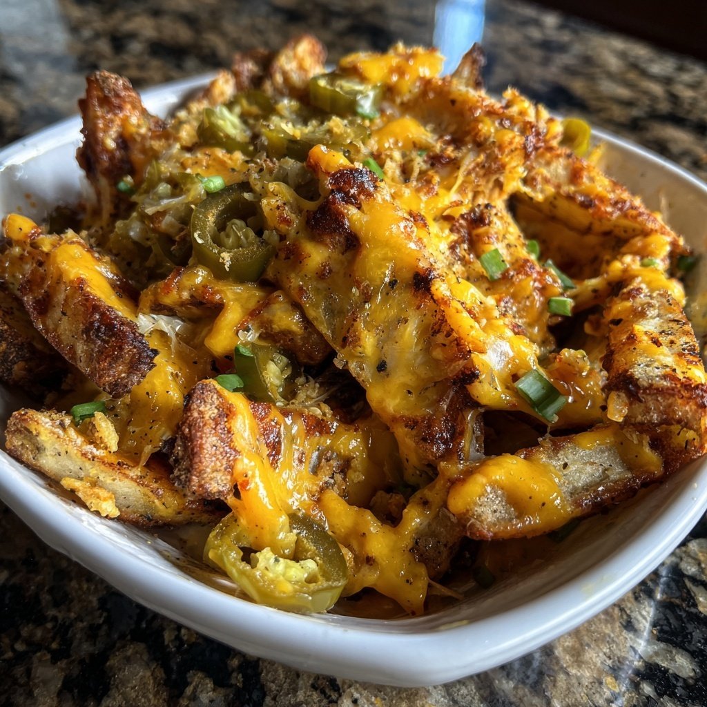 Super Bowl Cheesy Baked Fries