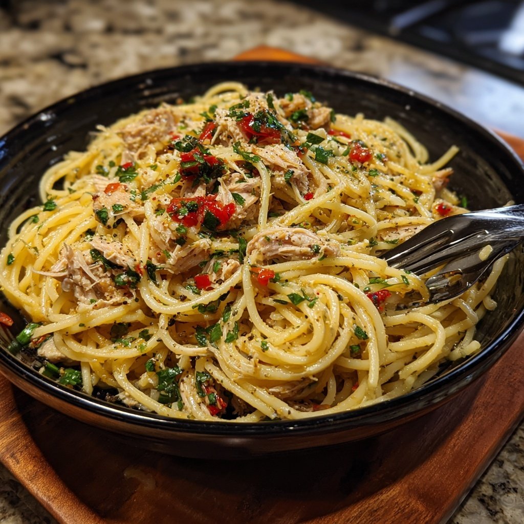 Mediterranean Tuna Pasta