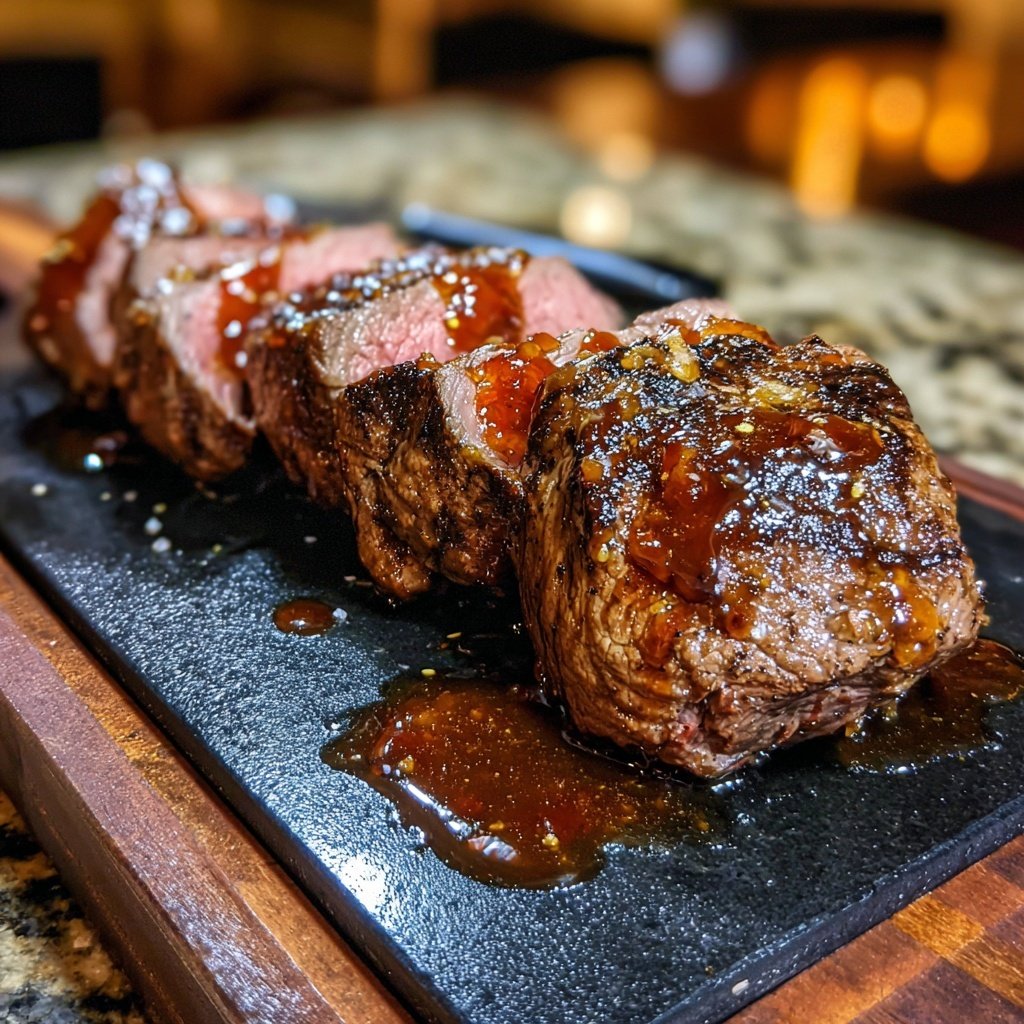 Beef Tenderloin with Fig Glaze