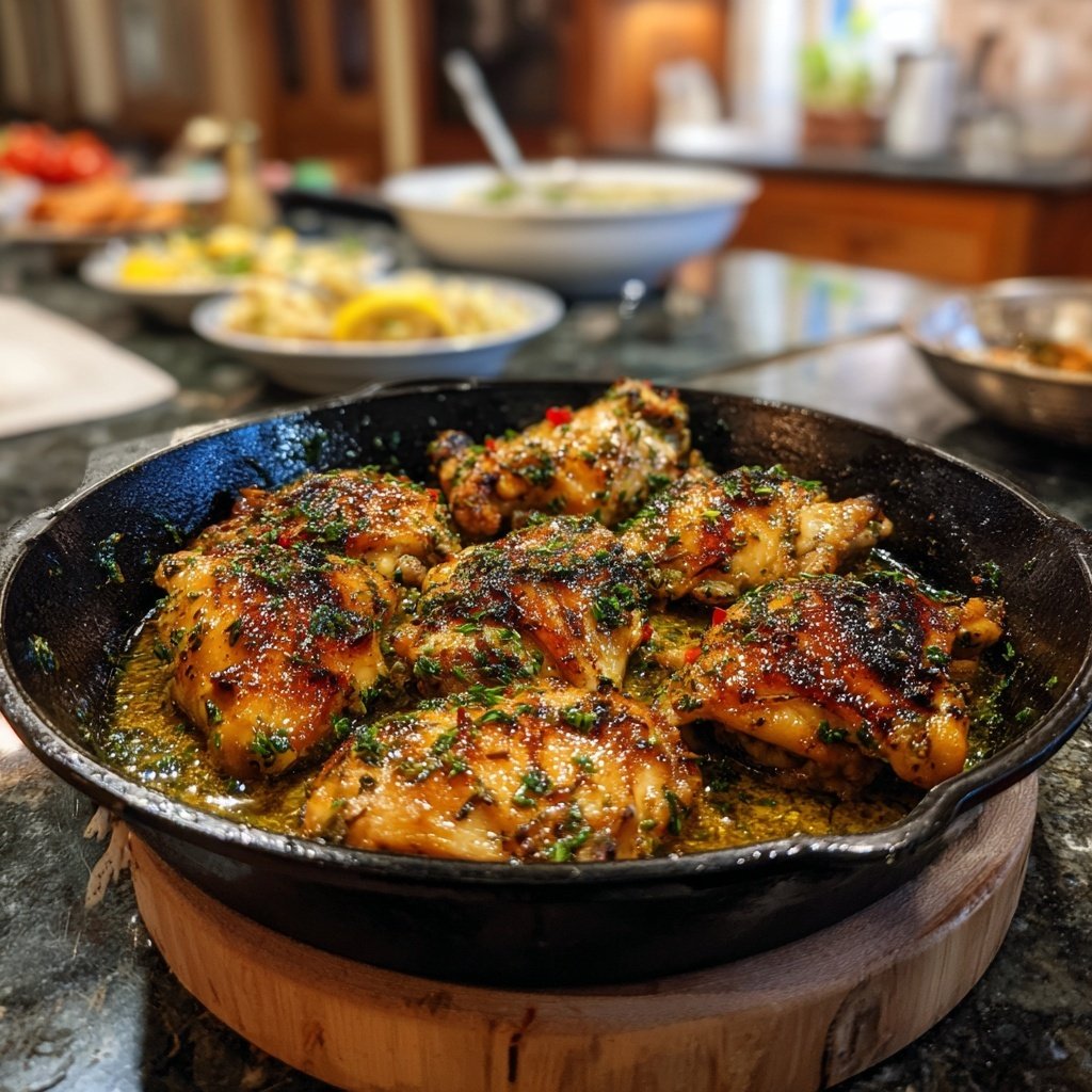 Lemon Thyme Chicken Skillet