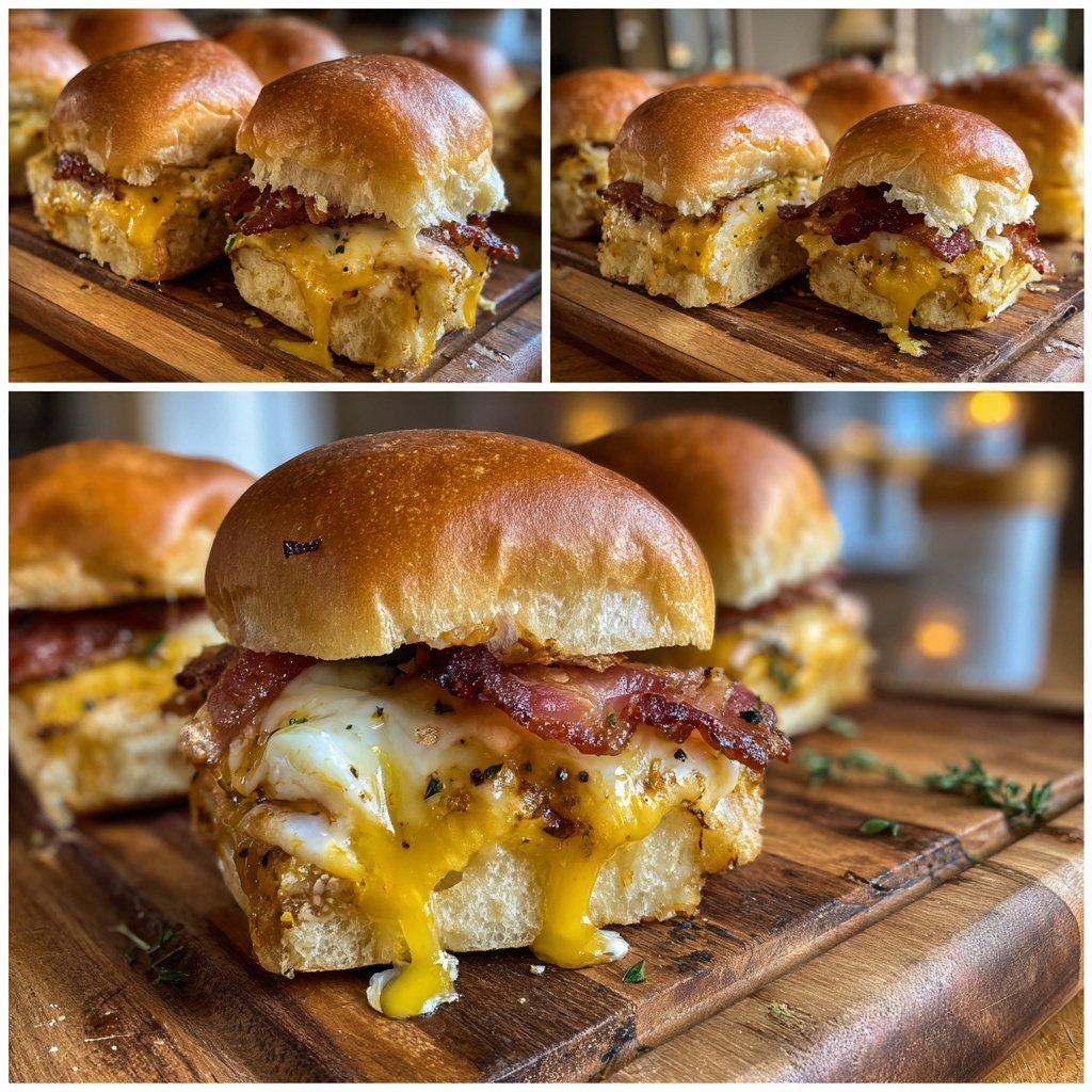 Crowd Friendly Breakfast Sliders