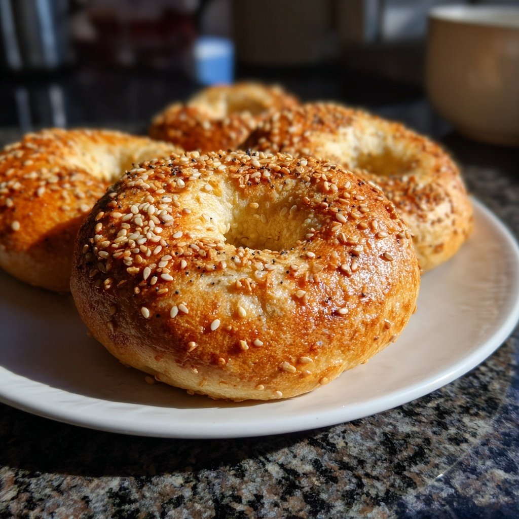 Protein Bagels Boiled And Baked