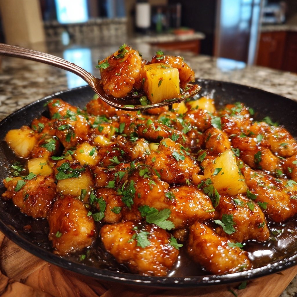 Sweet And Savory Pineapple Chicken