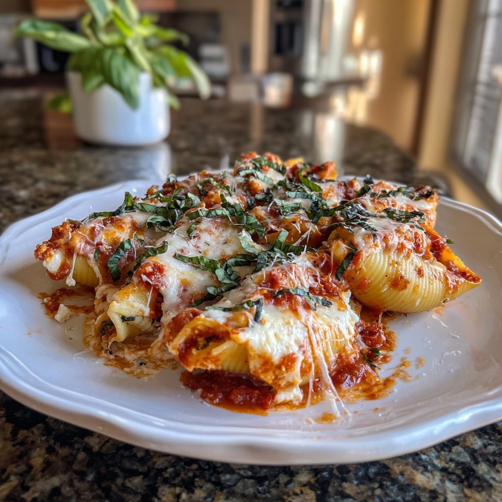 Comfort Food Stuffed Shells